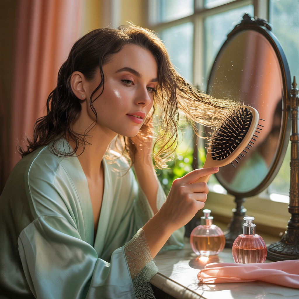 is it bad to brush wet hair