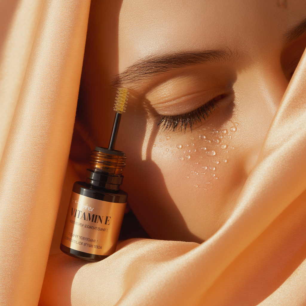 is vitamin e oil good for eyelashes