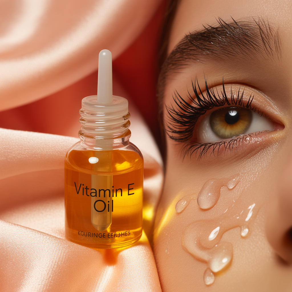 is vitamin e oil good for eyelashes