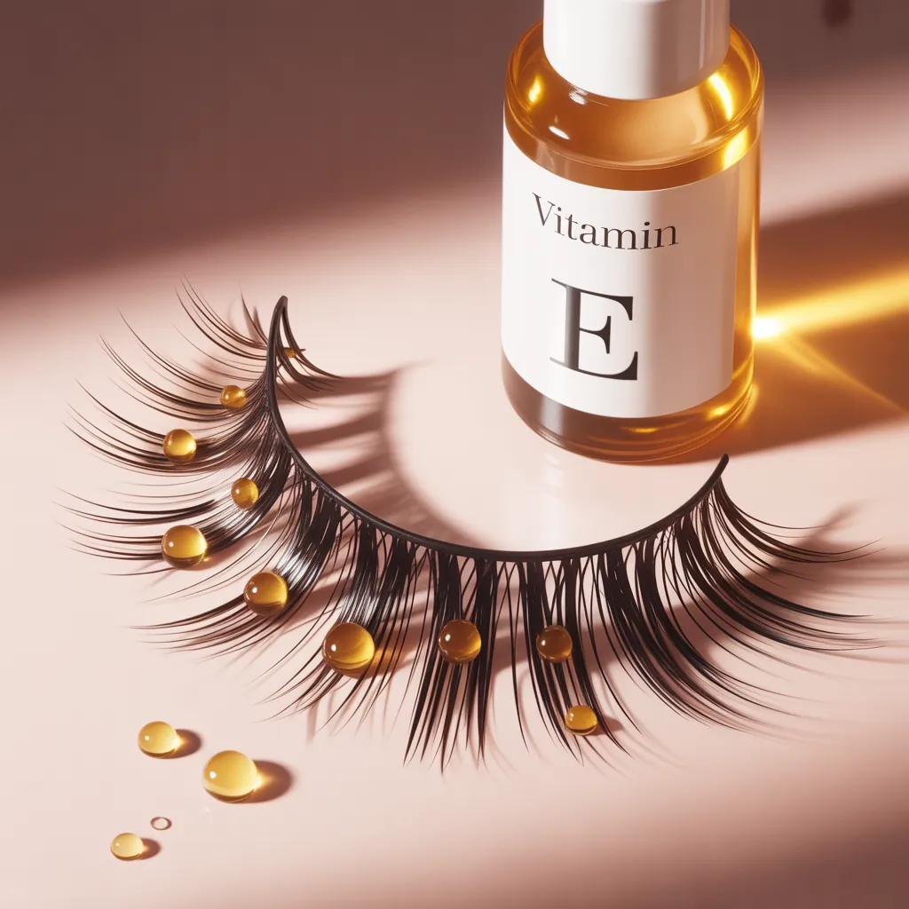 is vitamin e oil good for eyelashes