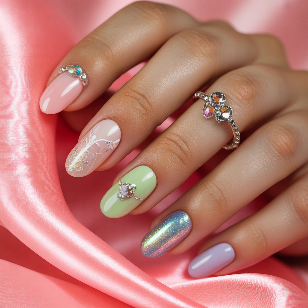 korean nails