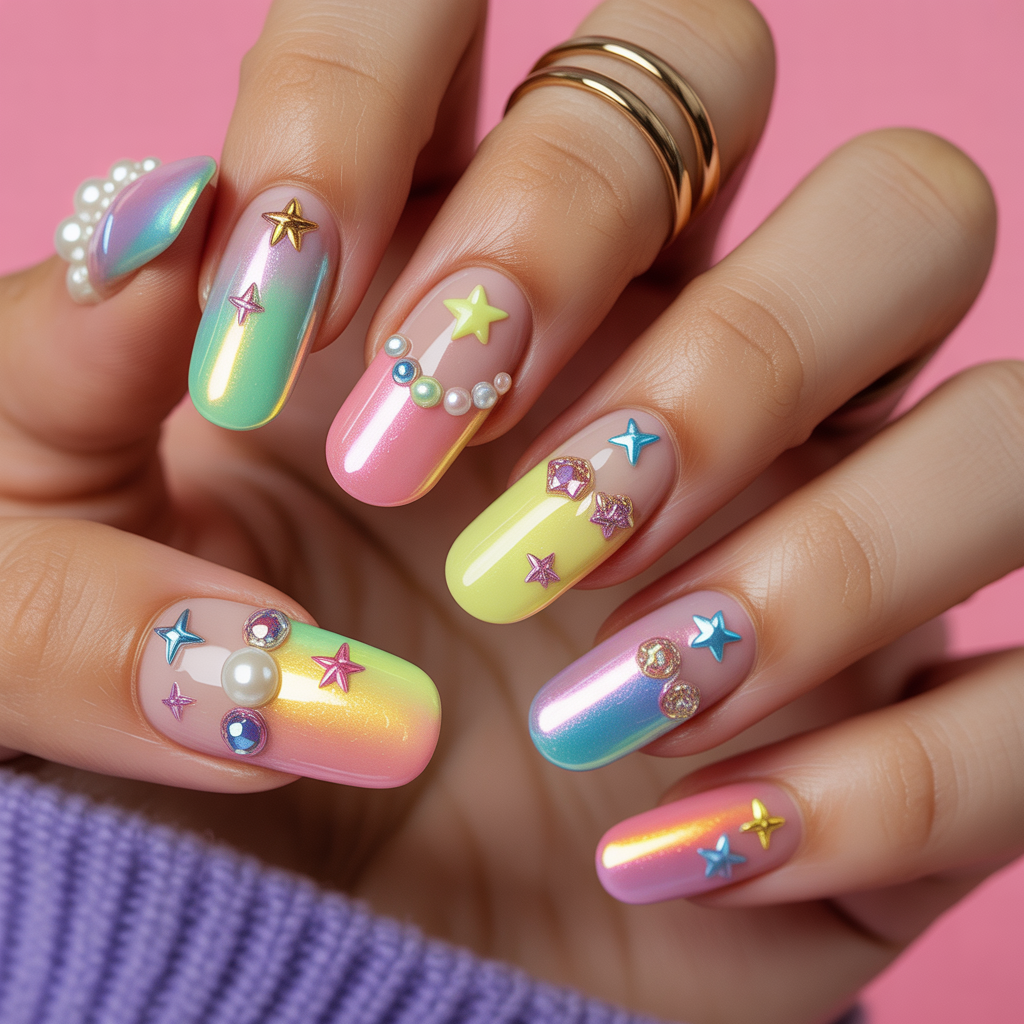 kpop nails
