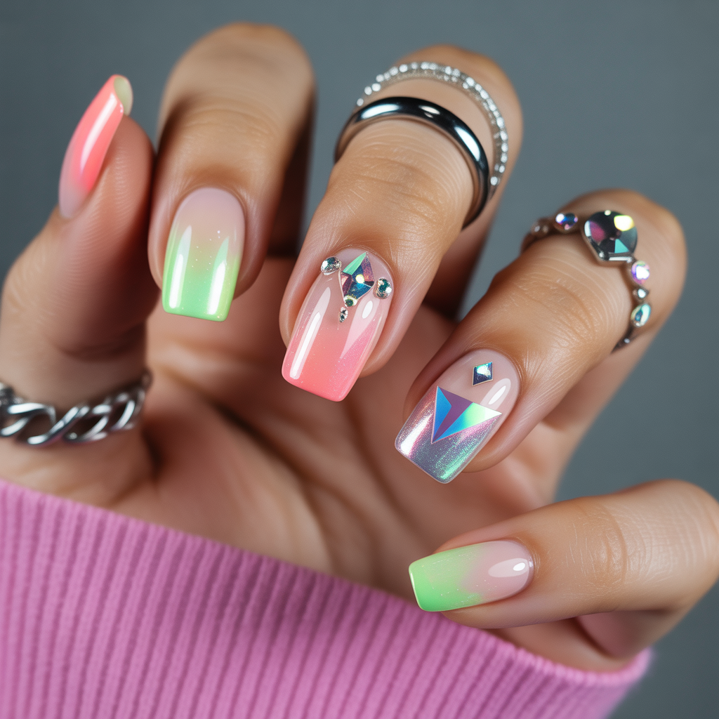 kpop nails