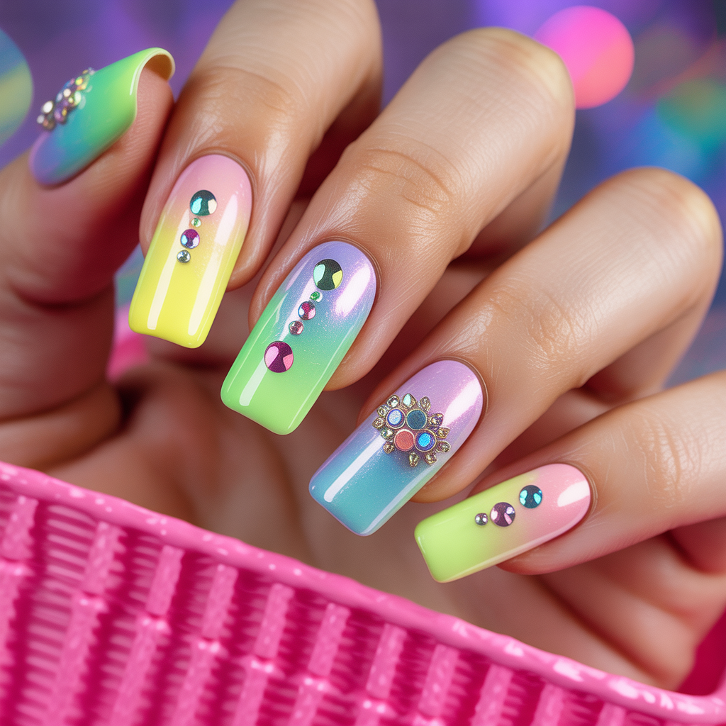 kpop nails