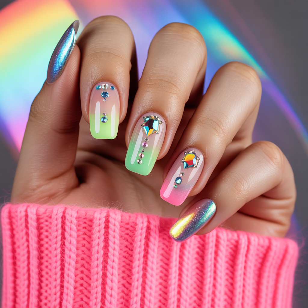 kpop nails