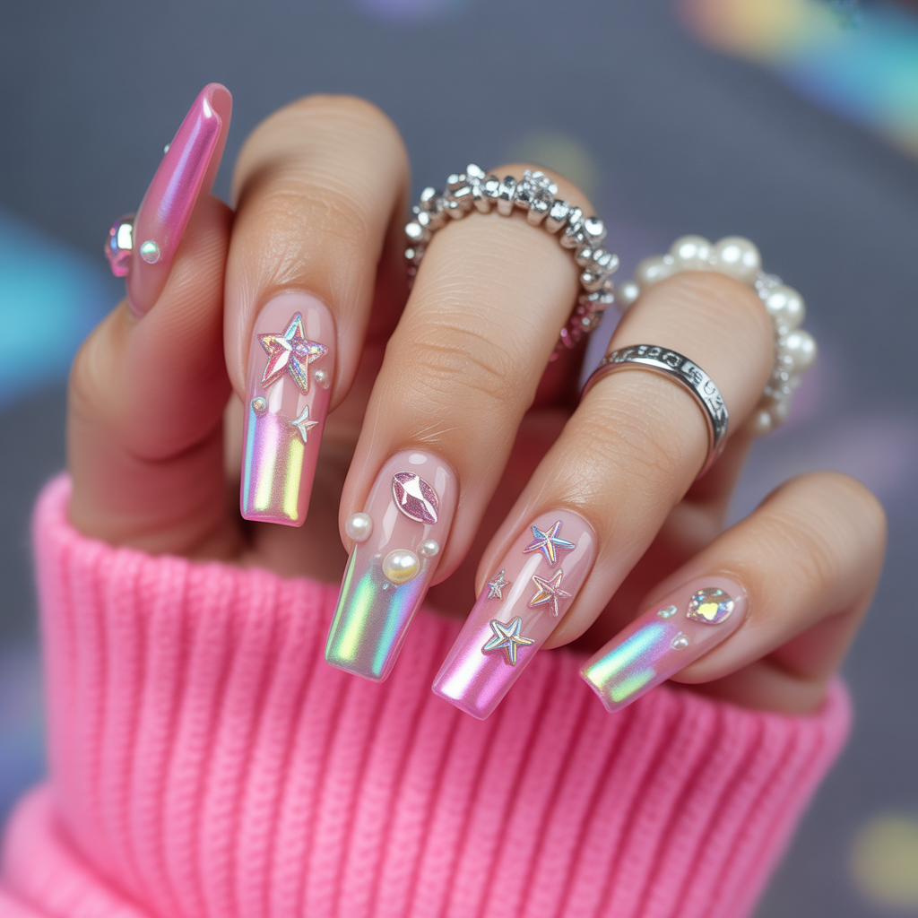 kpop nails