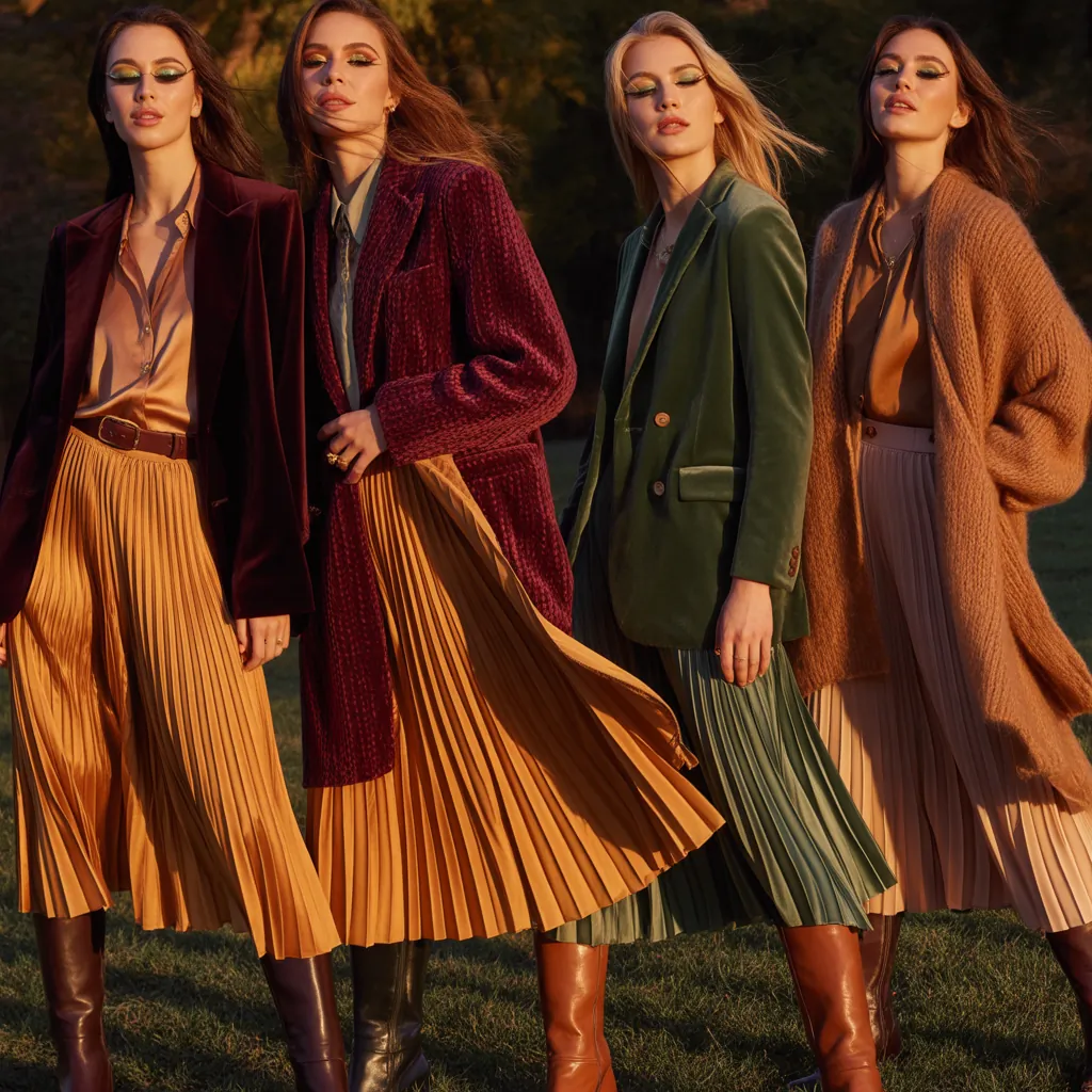 layered fall fashion outfits