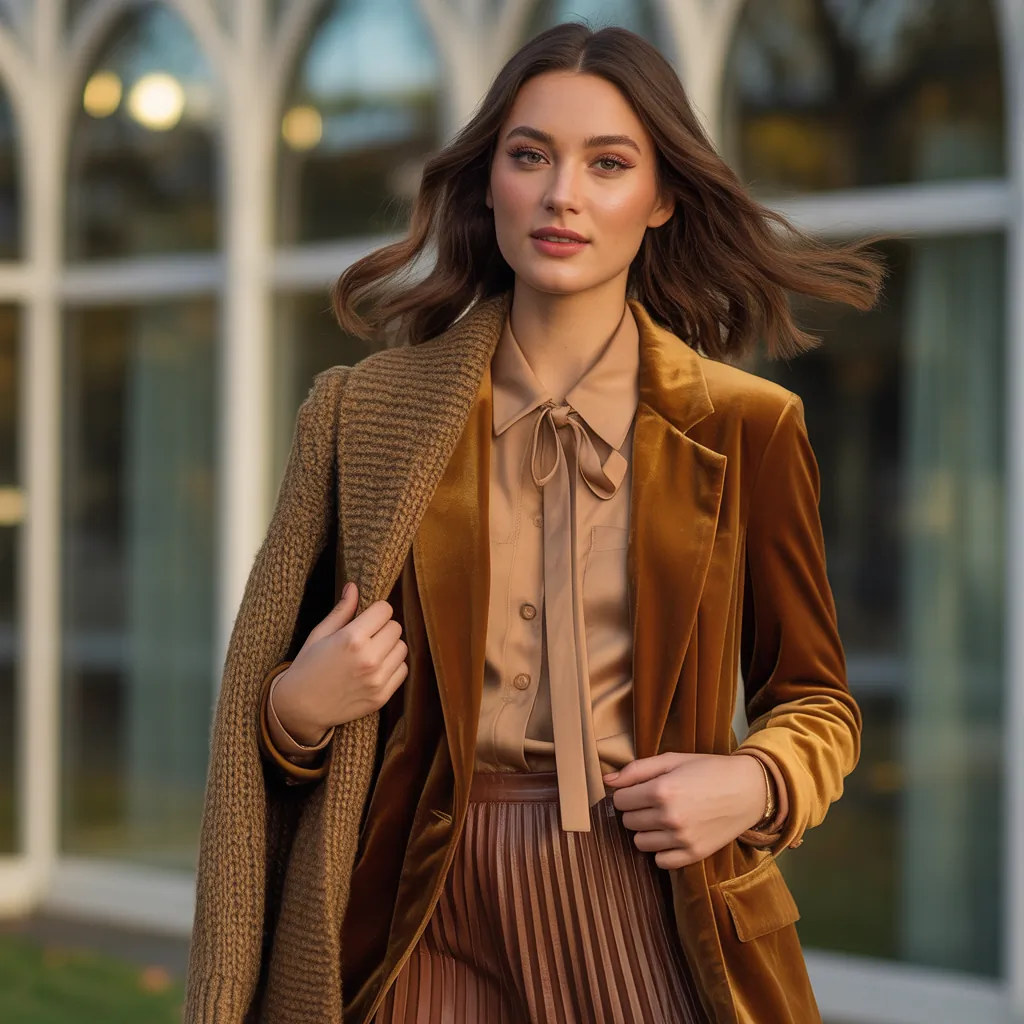 layered fall fashion outfits