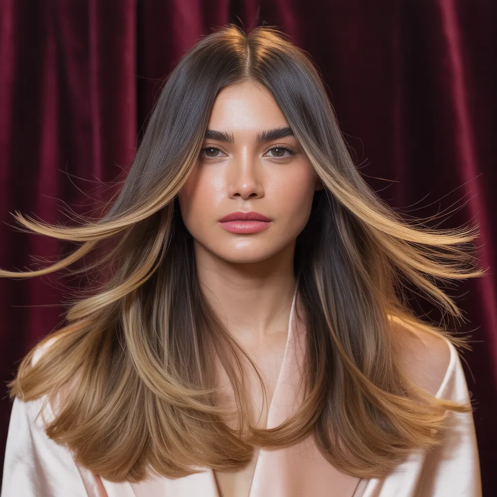 layered hairstyles for long hair