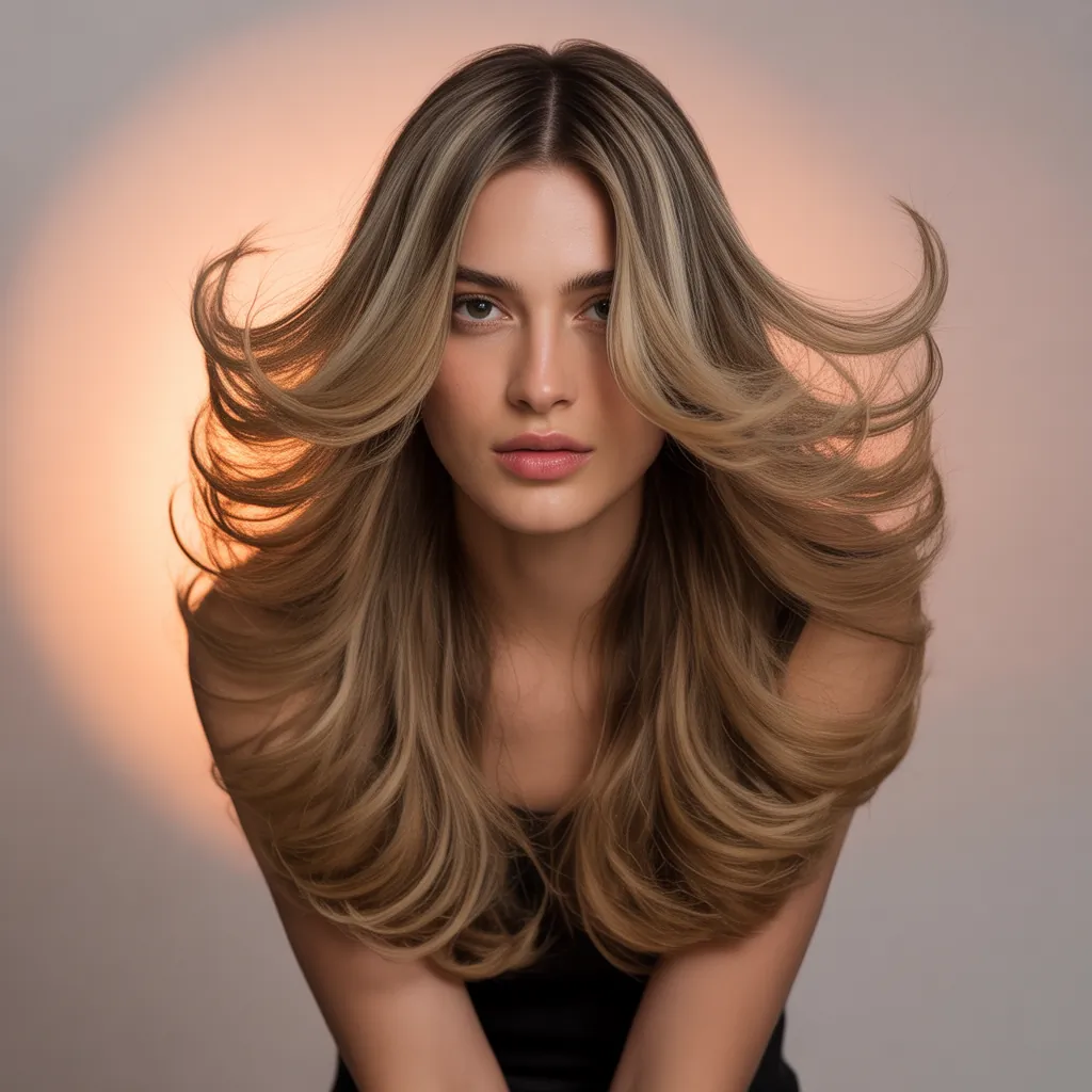 layered hairstyles for long hair