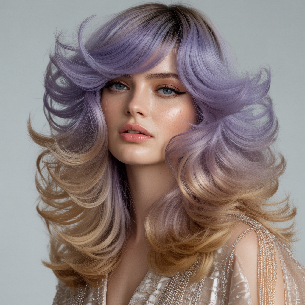 layered hairstyles for long hair