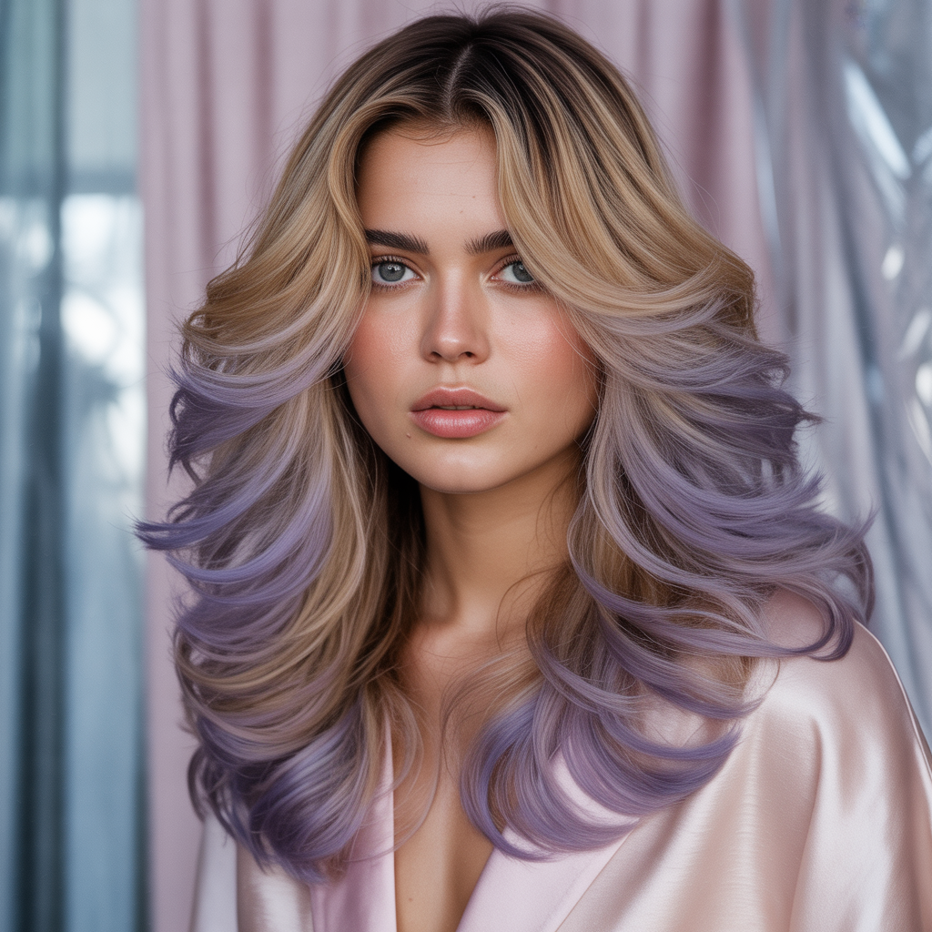 layered hairstyles for long hair