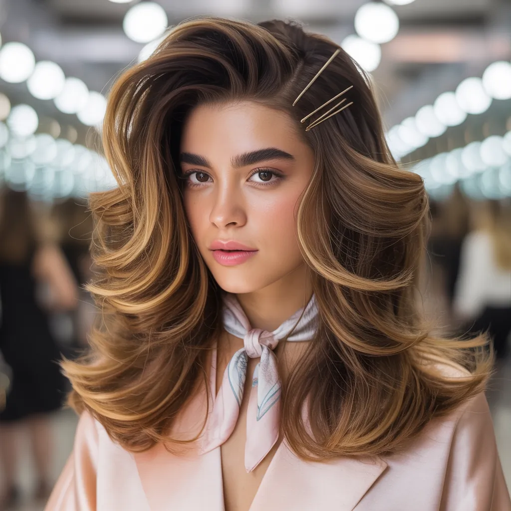 layered hairstyles for thick hair