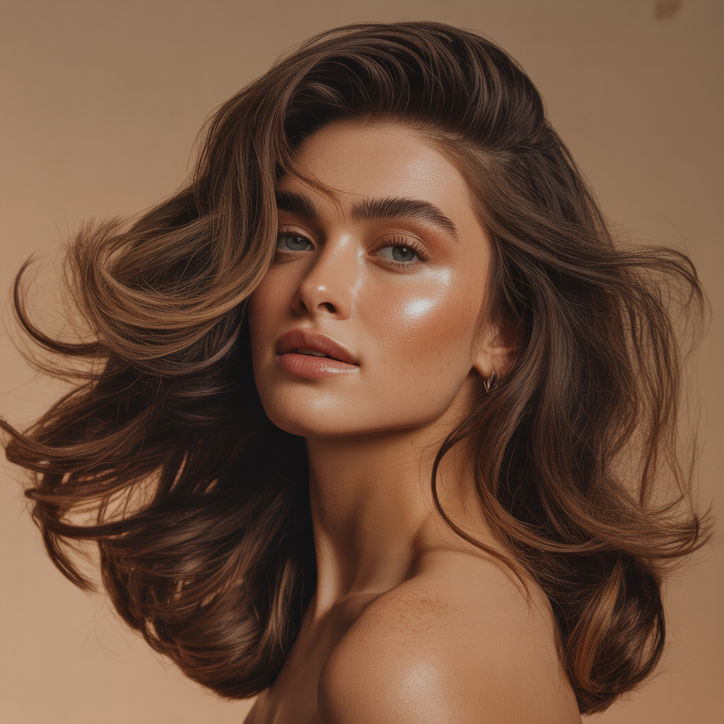 layered hairstyles for thick hair