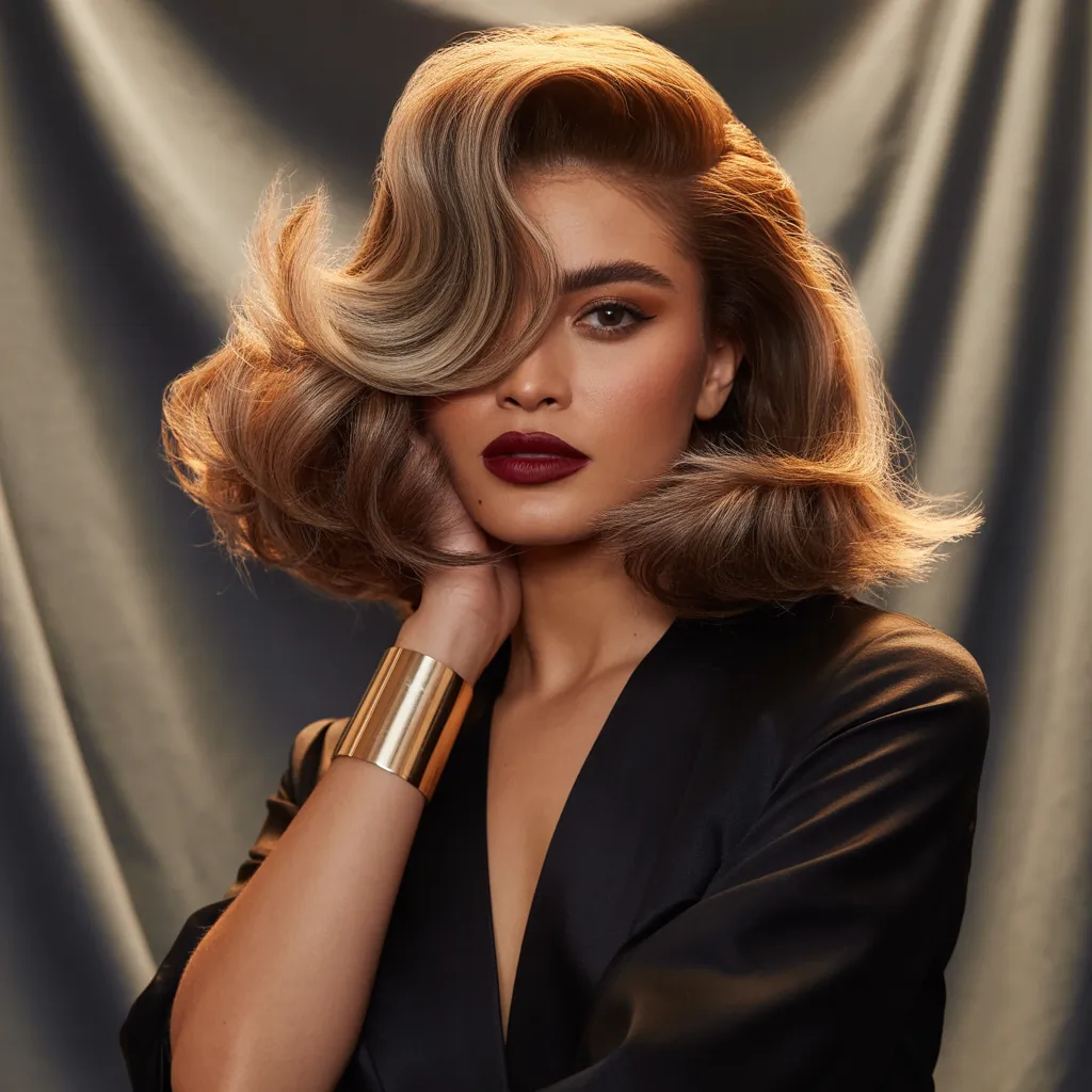 layered hairstyles for thick hair