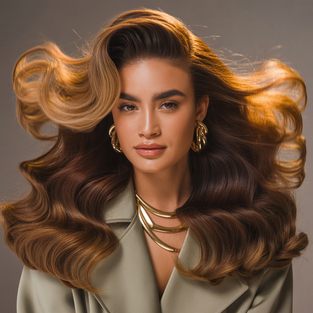 layered hairstyles for thick hair