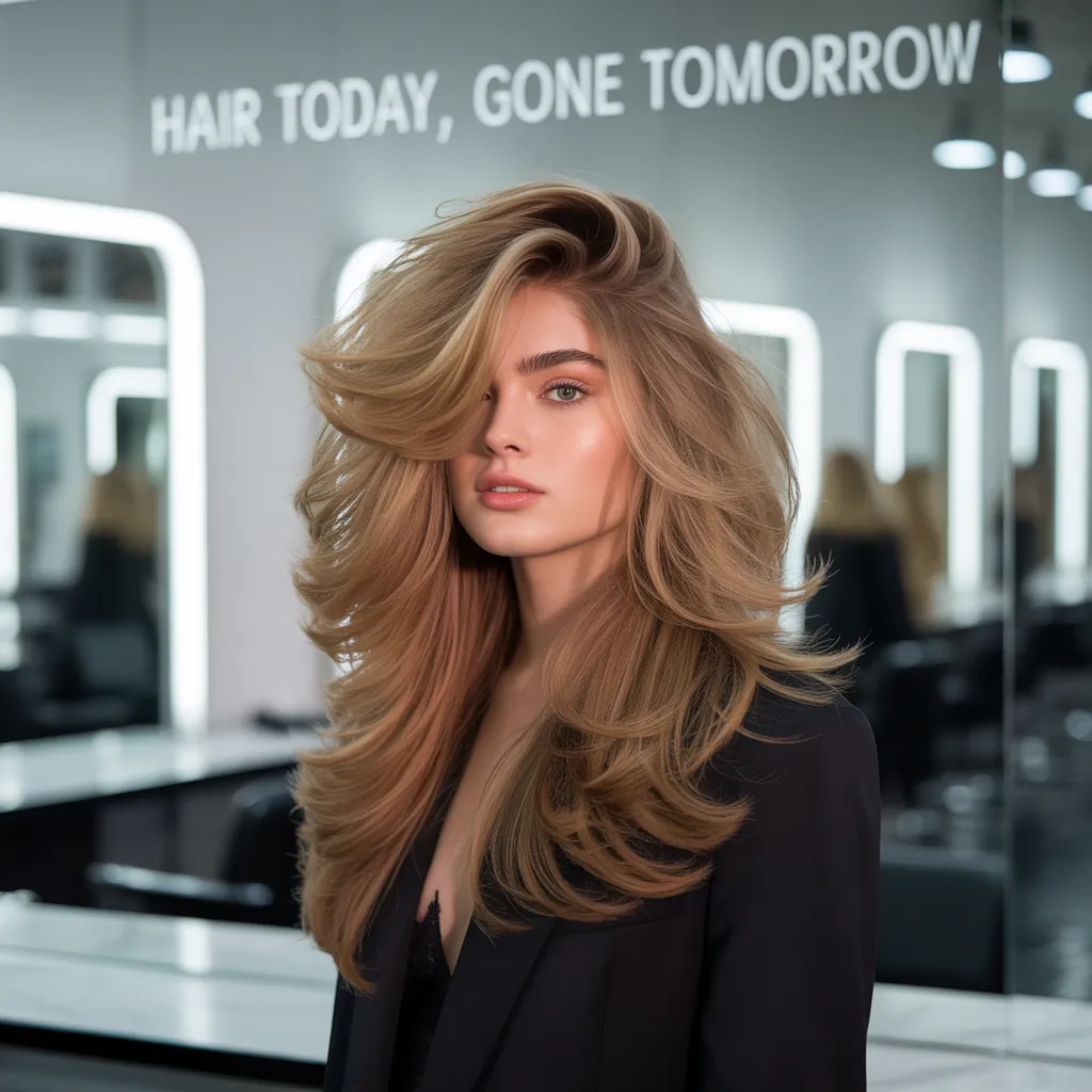 layered hairstyles for thick hair