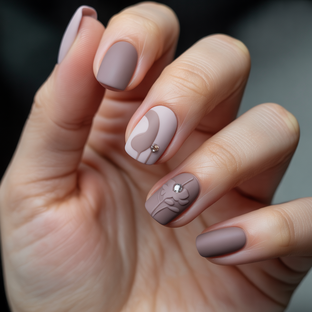 matte nail designs