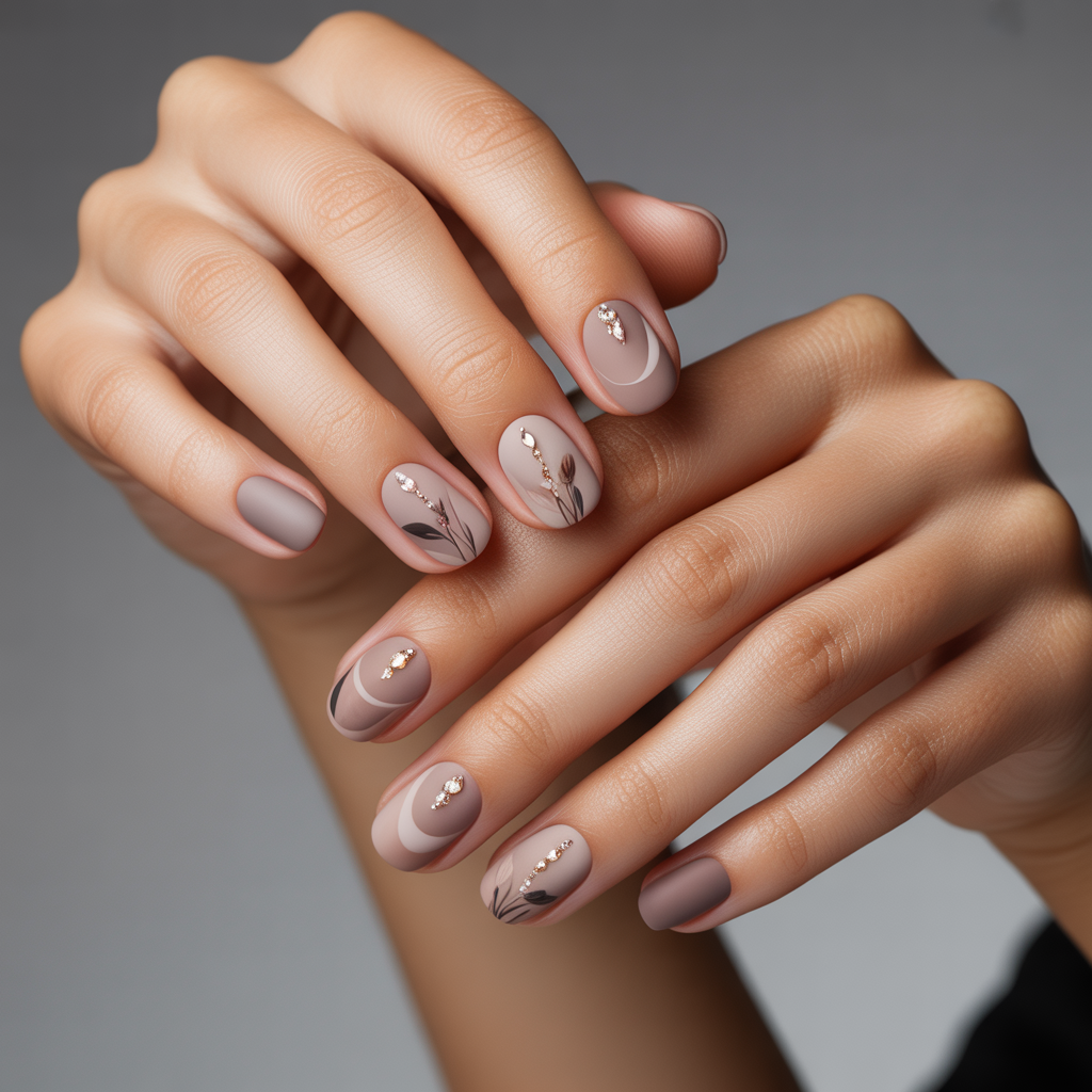 matte nail designs