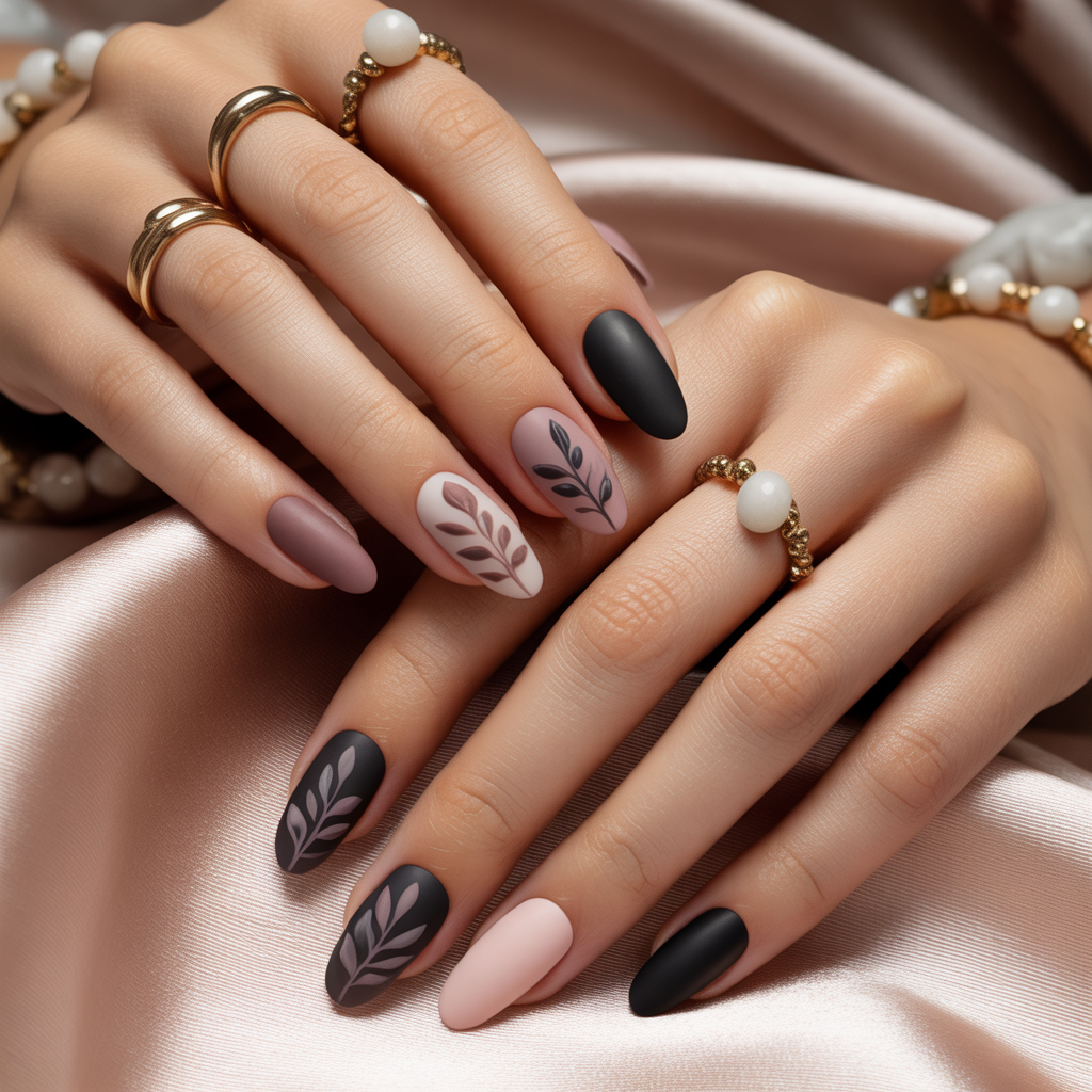 matte nail designs