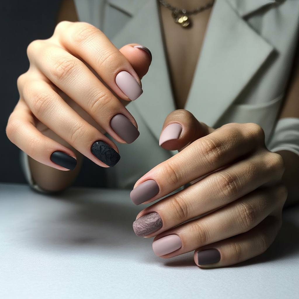 matte nail designs
