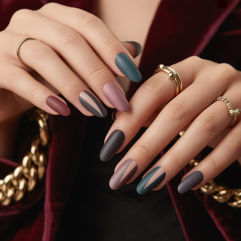 matte nail designs
