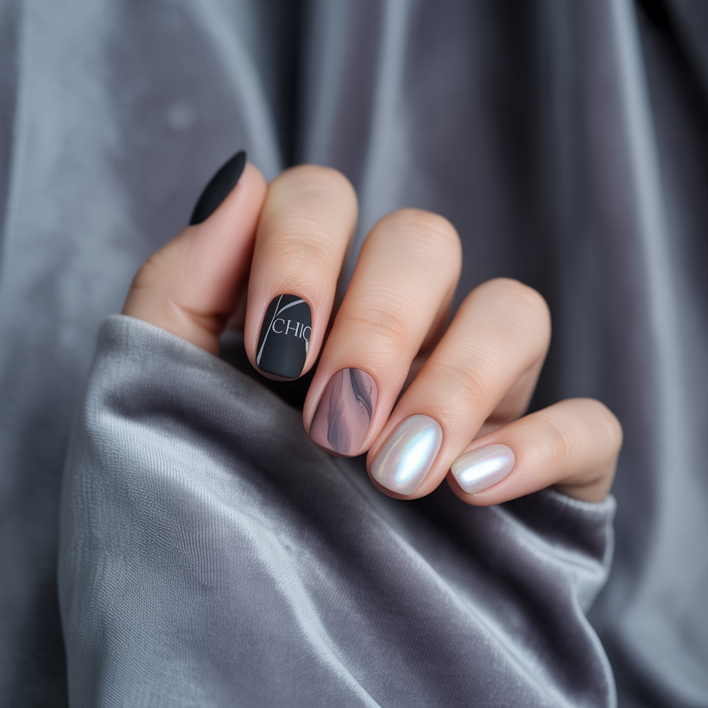 matte nail designs