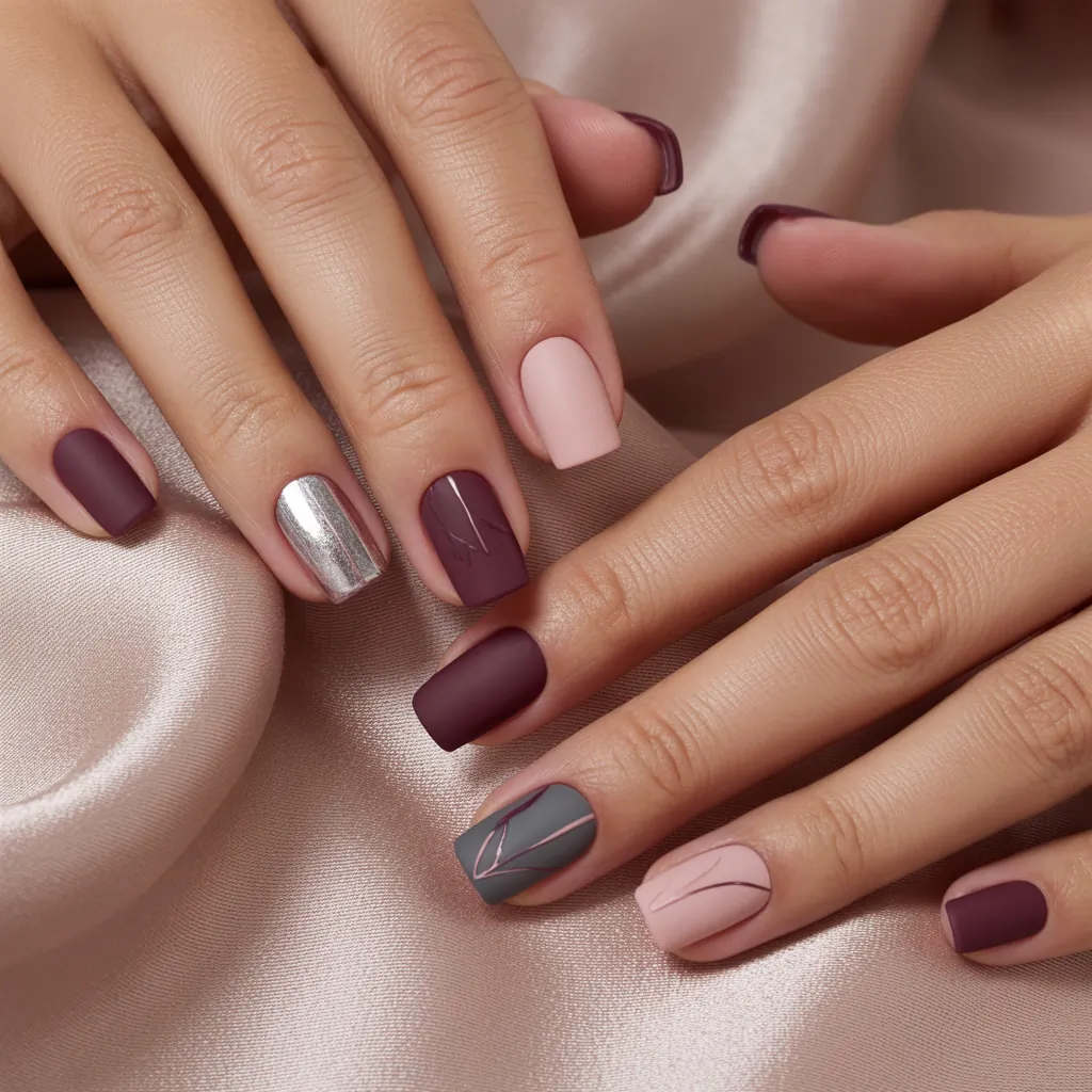 matte nail designs
