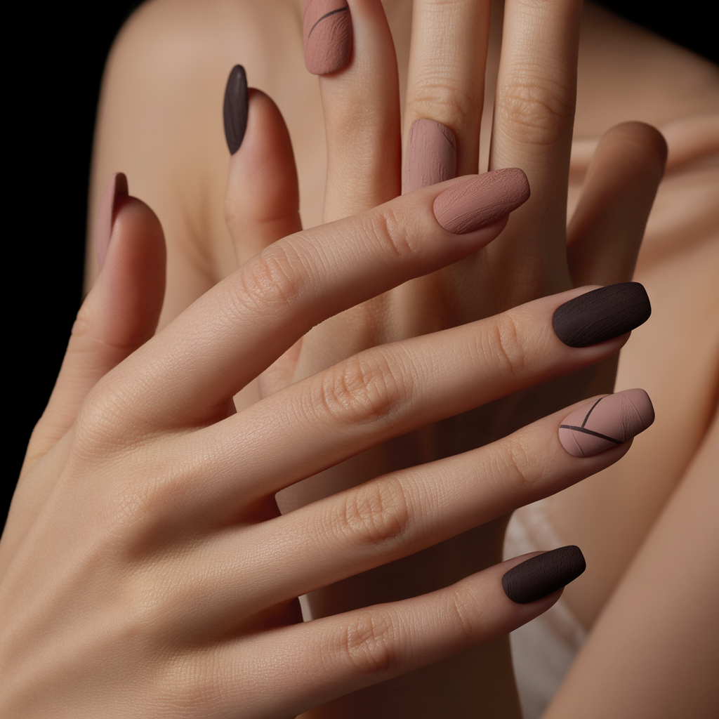 matte nail designs