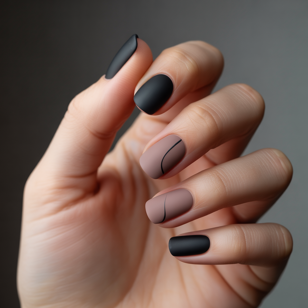 matte nail designs