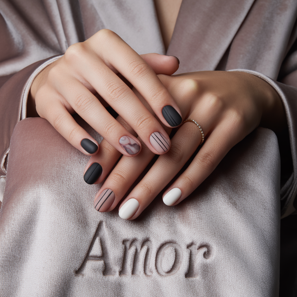 matte nail designs