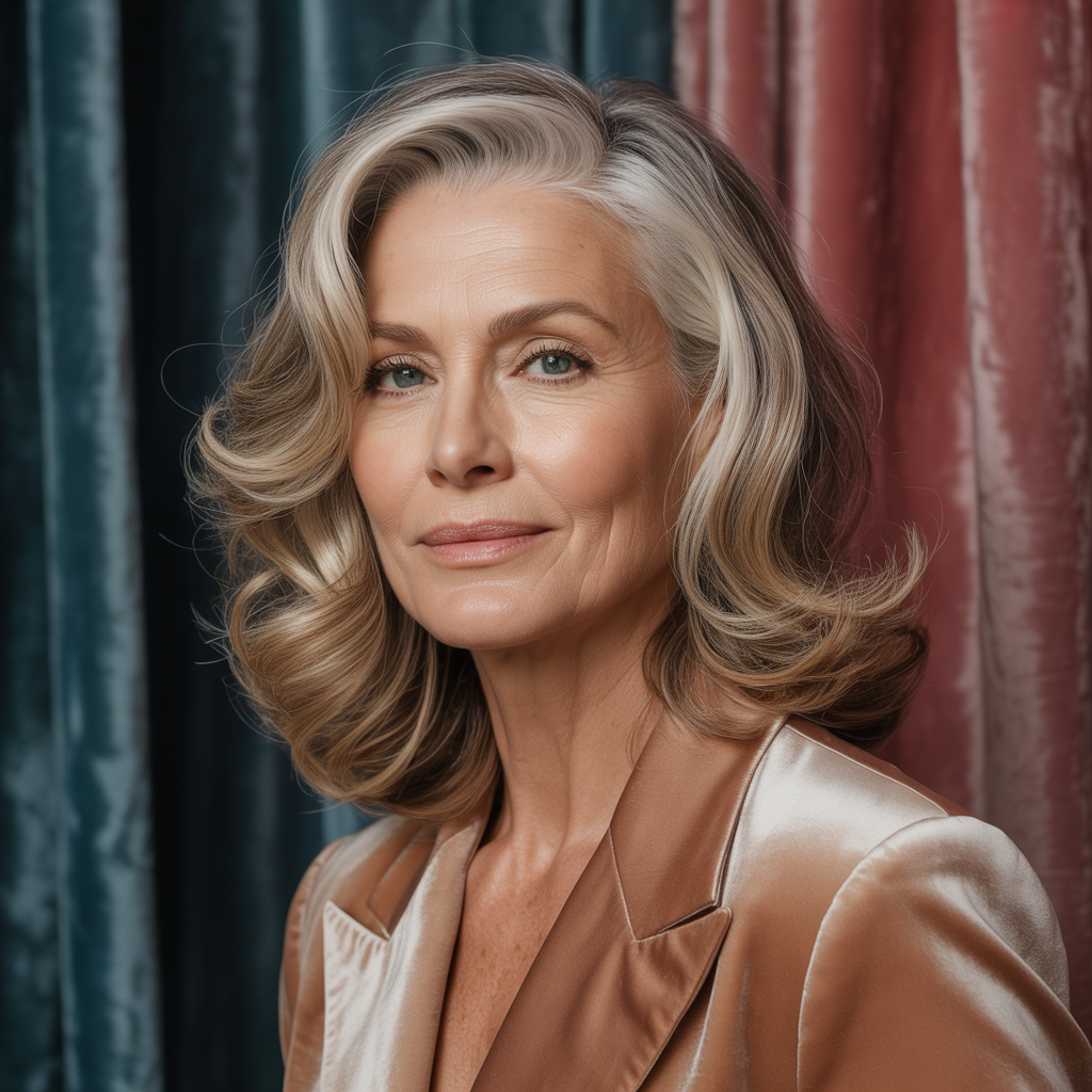 medium length cuts for women over 50