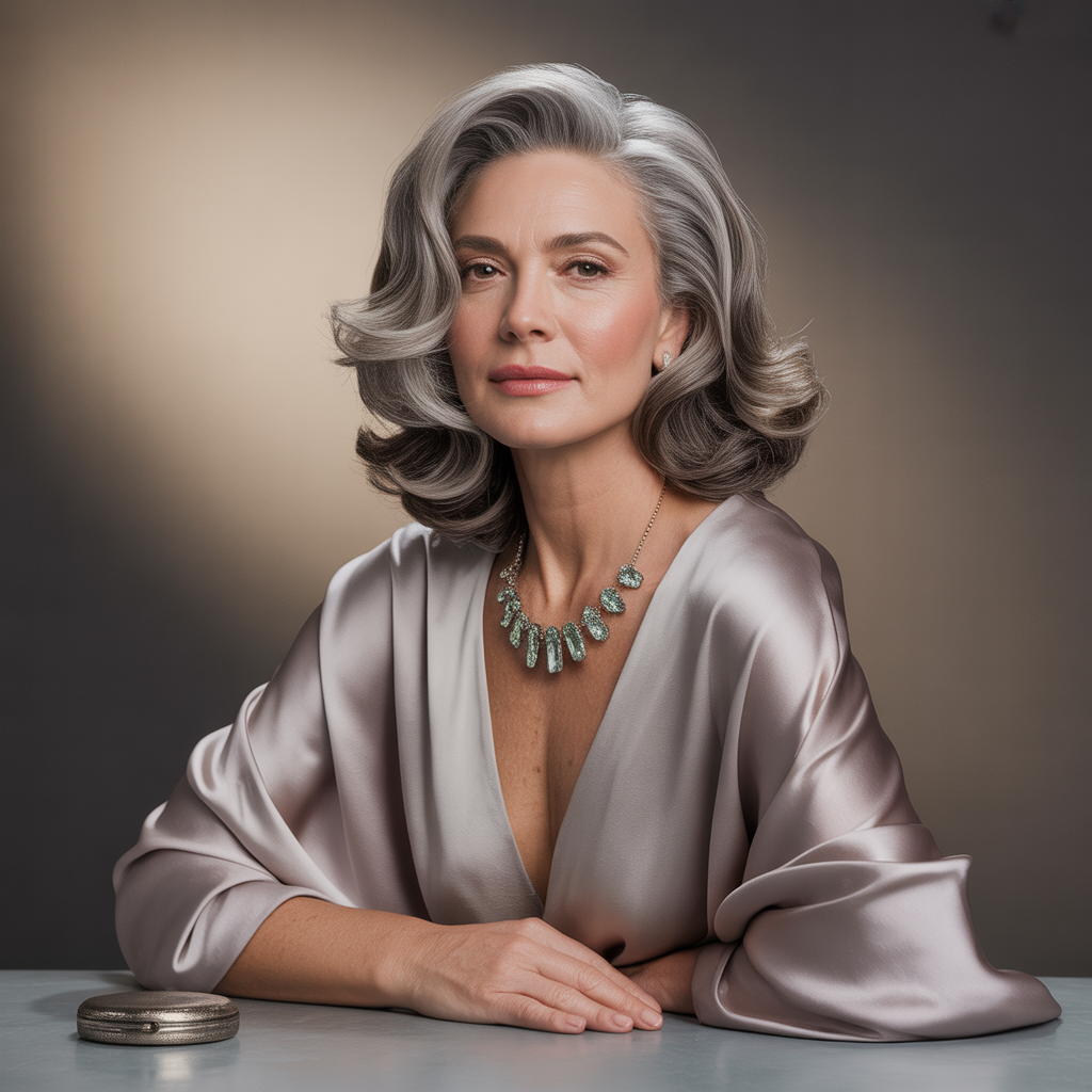 medium length cuts for women over 50