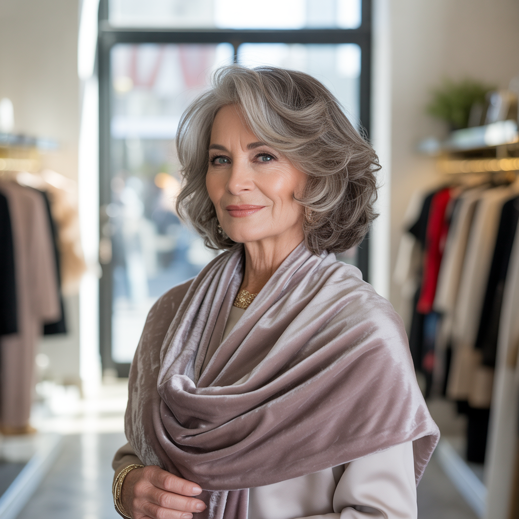 medium length cuts for women over 50