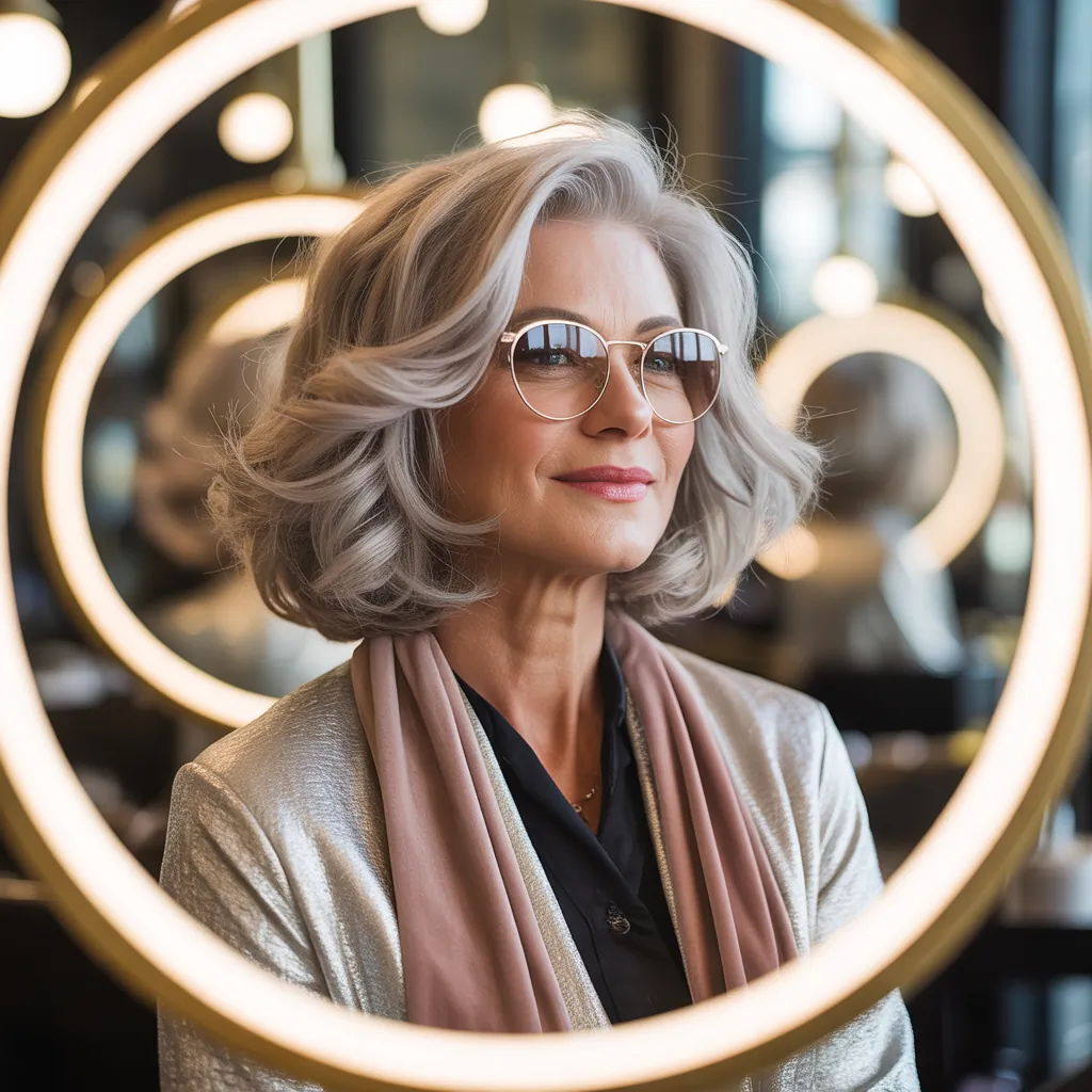 medium length cuts for women over 50