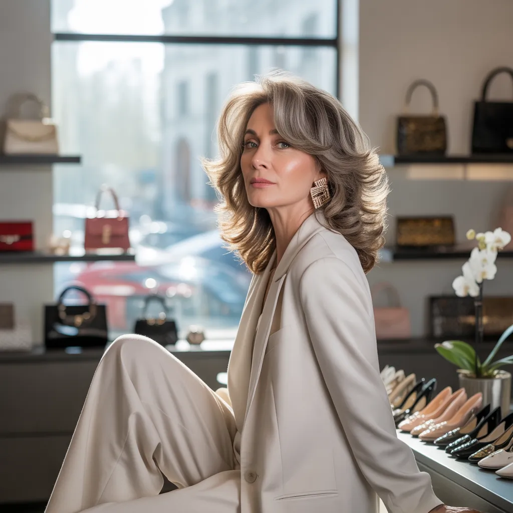 medium length cuts for women over 50