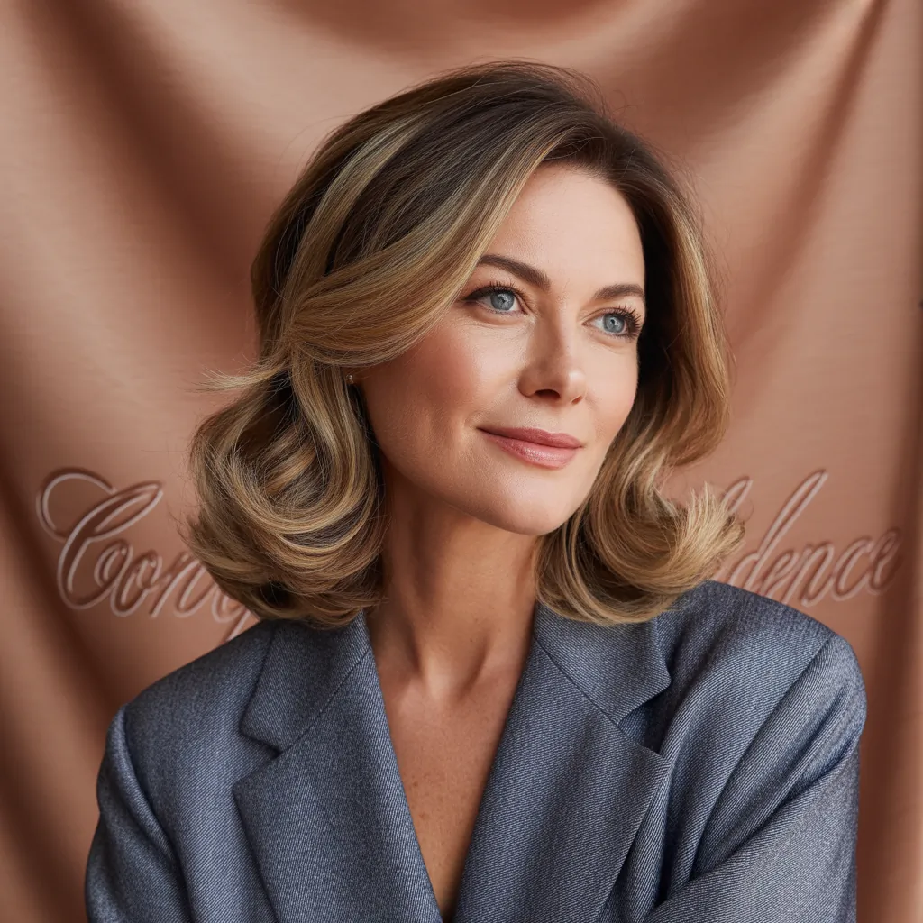 medium length hairstyles for over 40