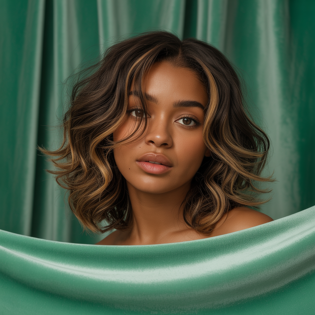 medium length hairstyles with face framing layers