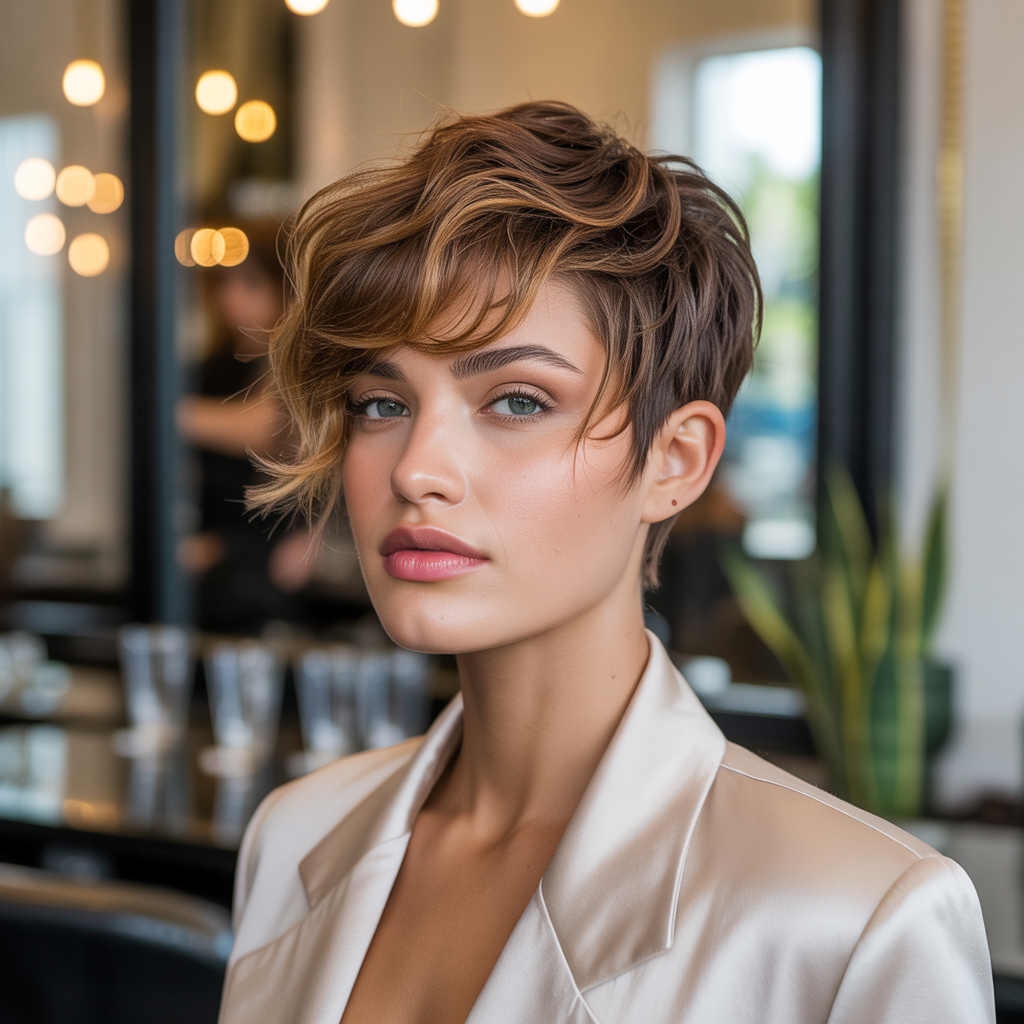 messy pixie cuts that look effortlessly chic