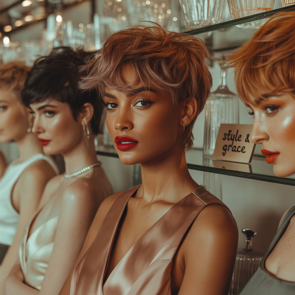 messy pixie cuts that look effortlessly chic