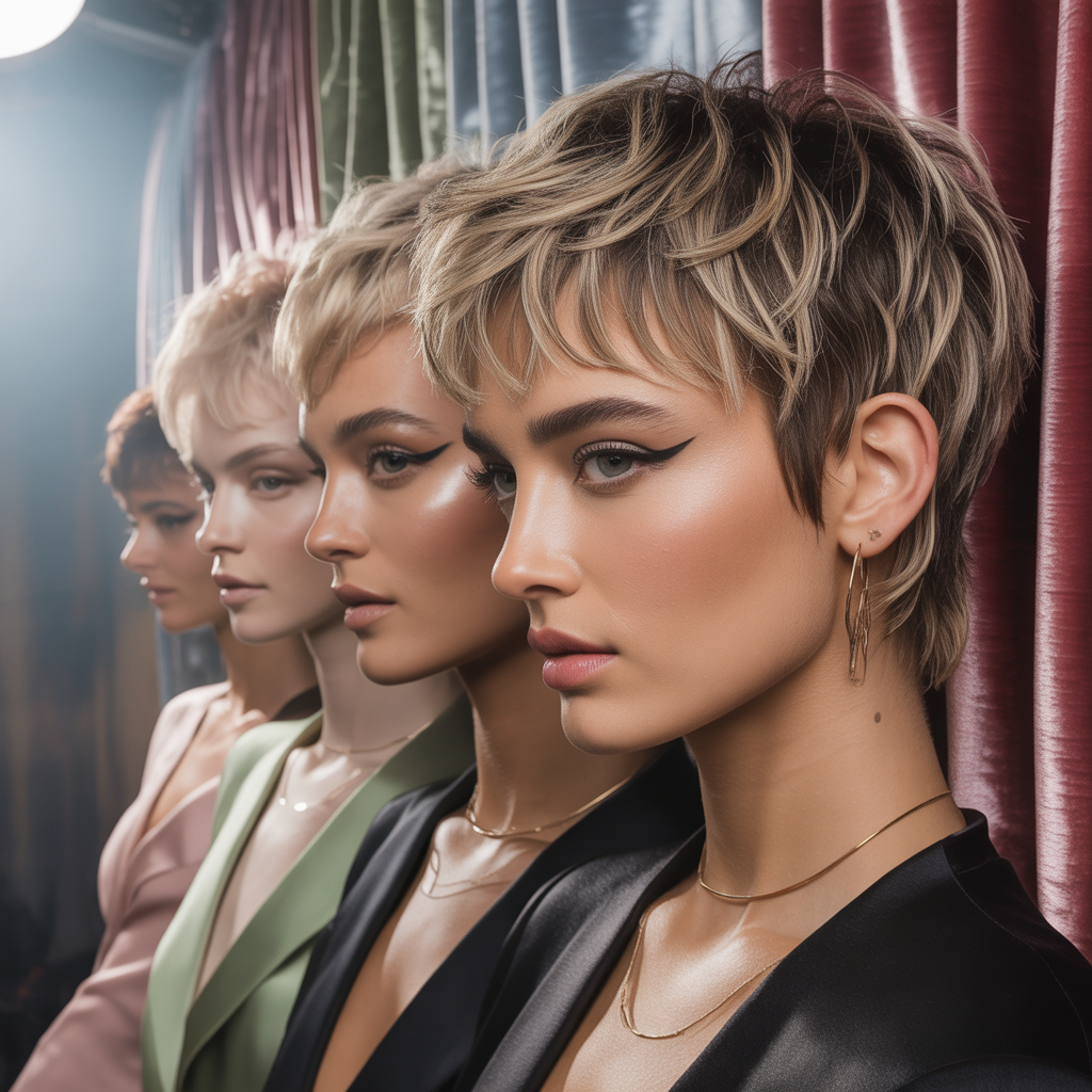 messy pixie cuts that look effortlessly chic