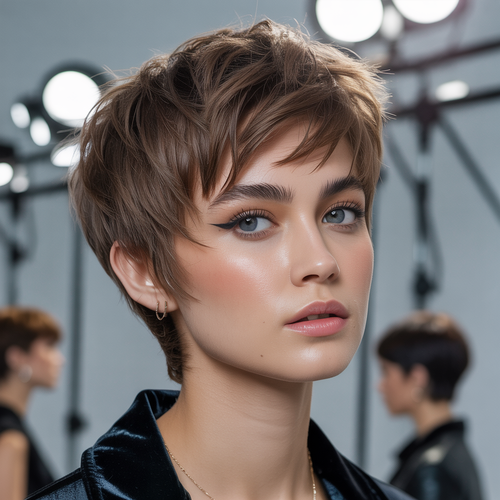 messy pixie cuts that look effortlessly chic