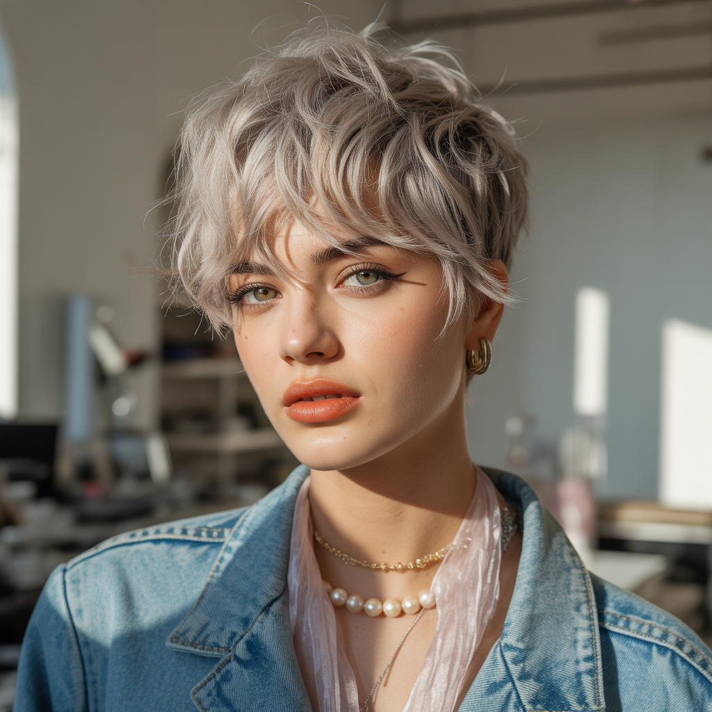 messy pixie cuts that look effortlessly chic