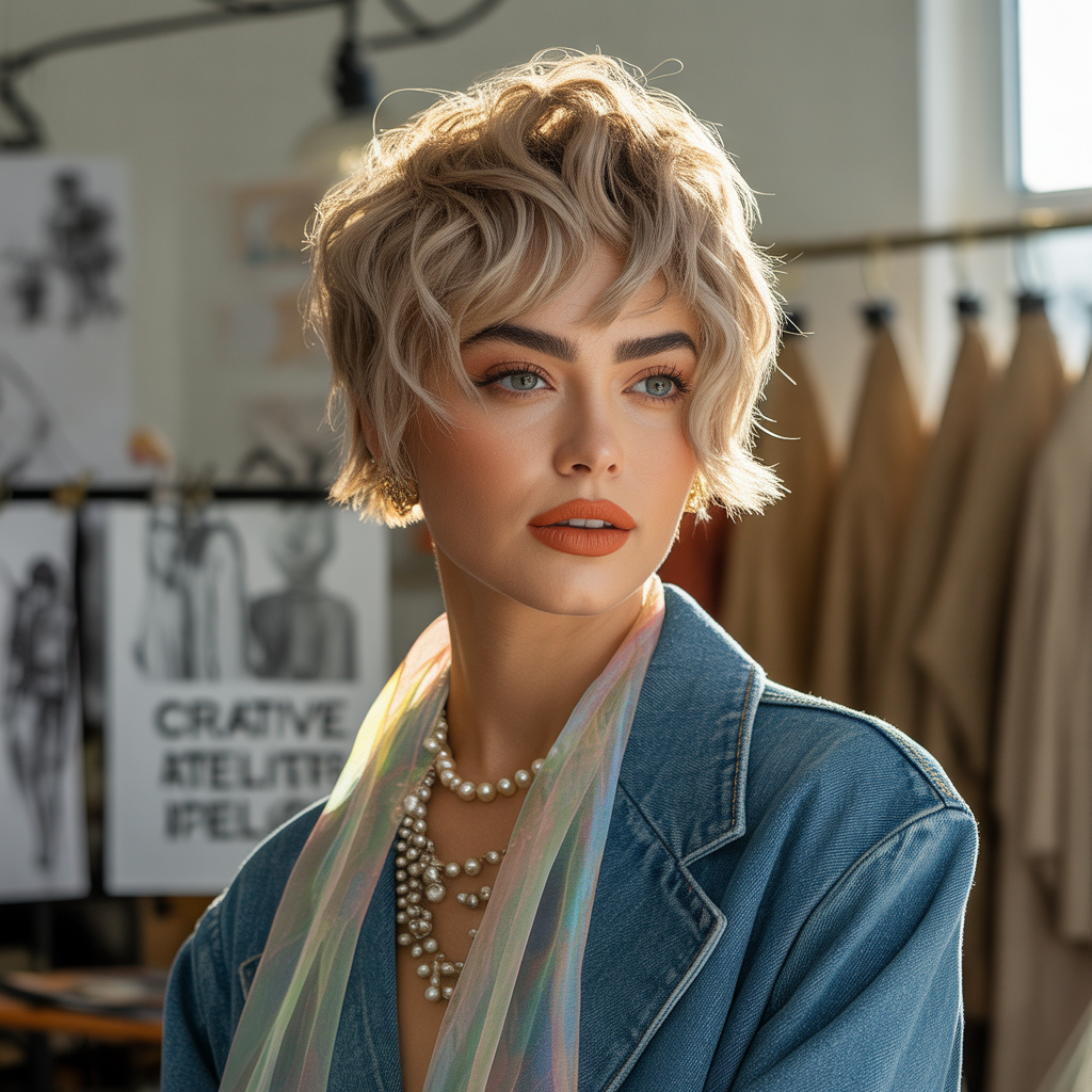 messy pixie cuts that look effortlessly chic