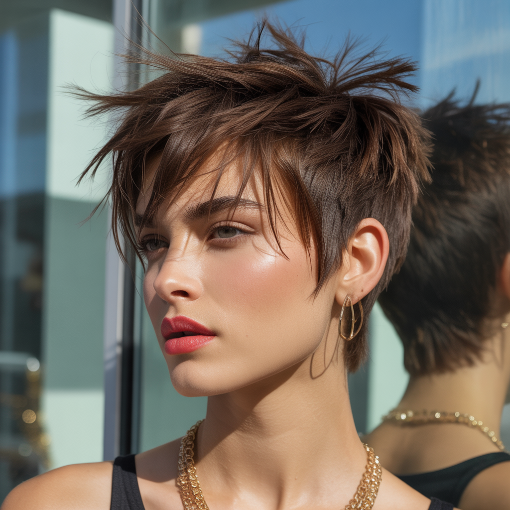 messy pixie cuts that look effortlessly chic