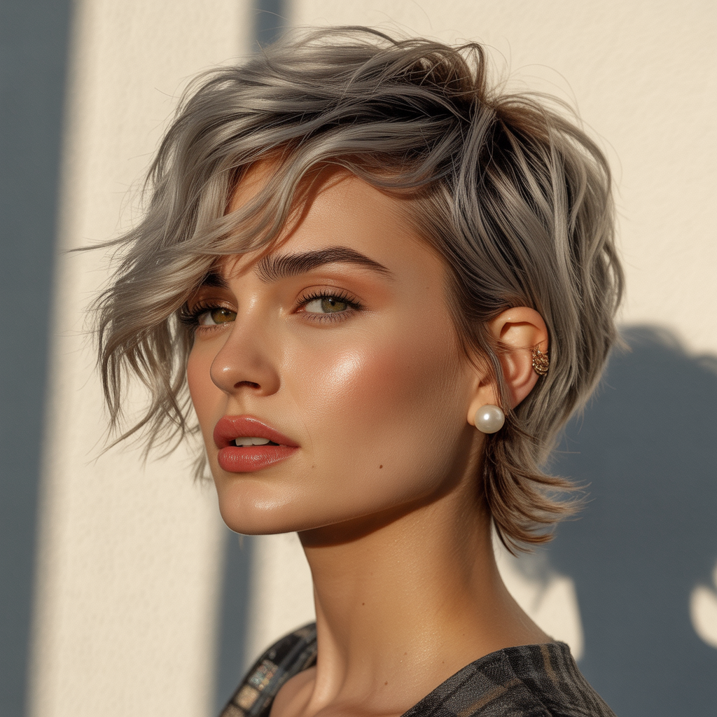messy pixie cuts that look effortlessly chic