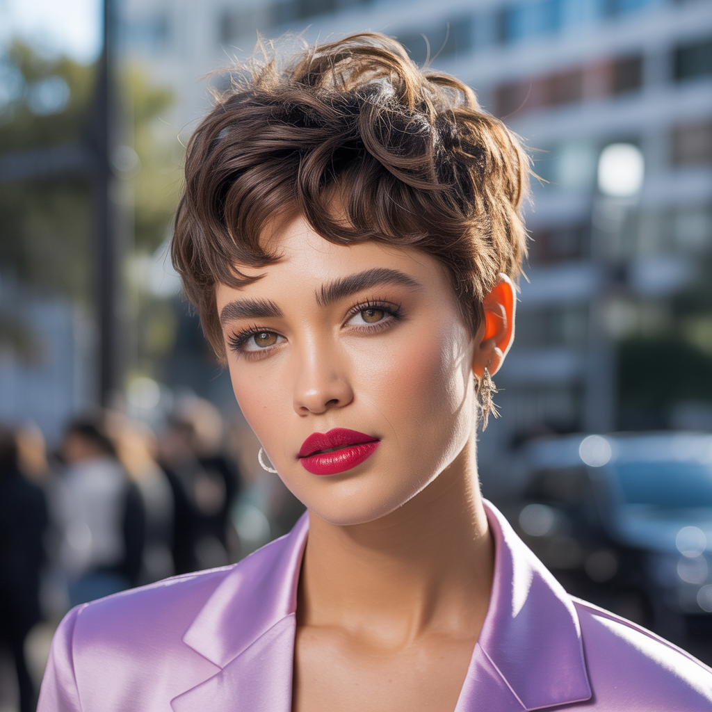 messy pixie cuts that look effortlessly chic