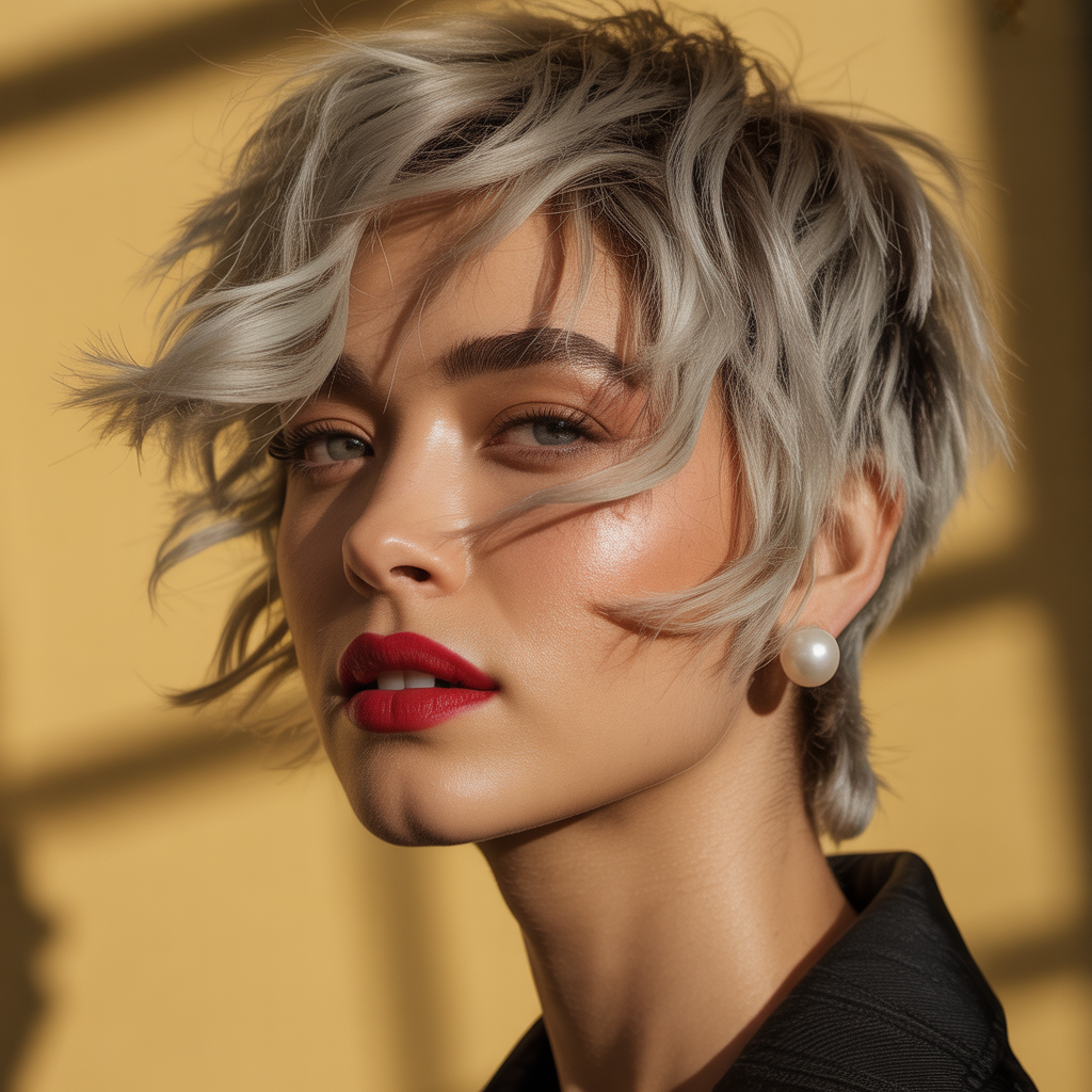 messy pixie cuts that look effortlessly chic