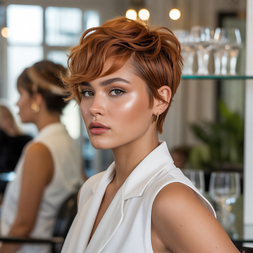messy pixie cuts that look effortlessly chic