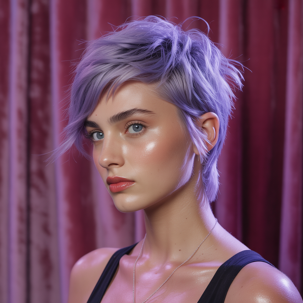 messy short hairstyles